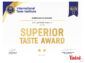 Taisi, ITI Superior Taste Award, Mermelada de Jengibre