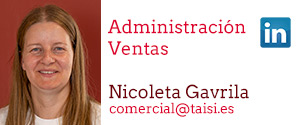 Taisi, Nicoleta Gavrila, Administración y Ventas