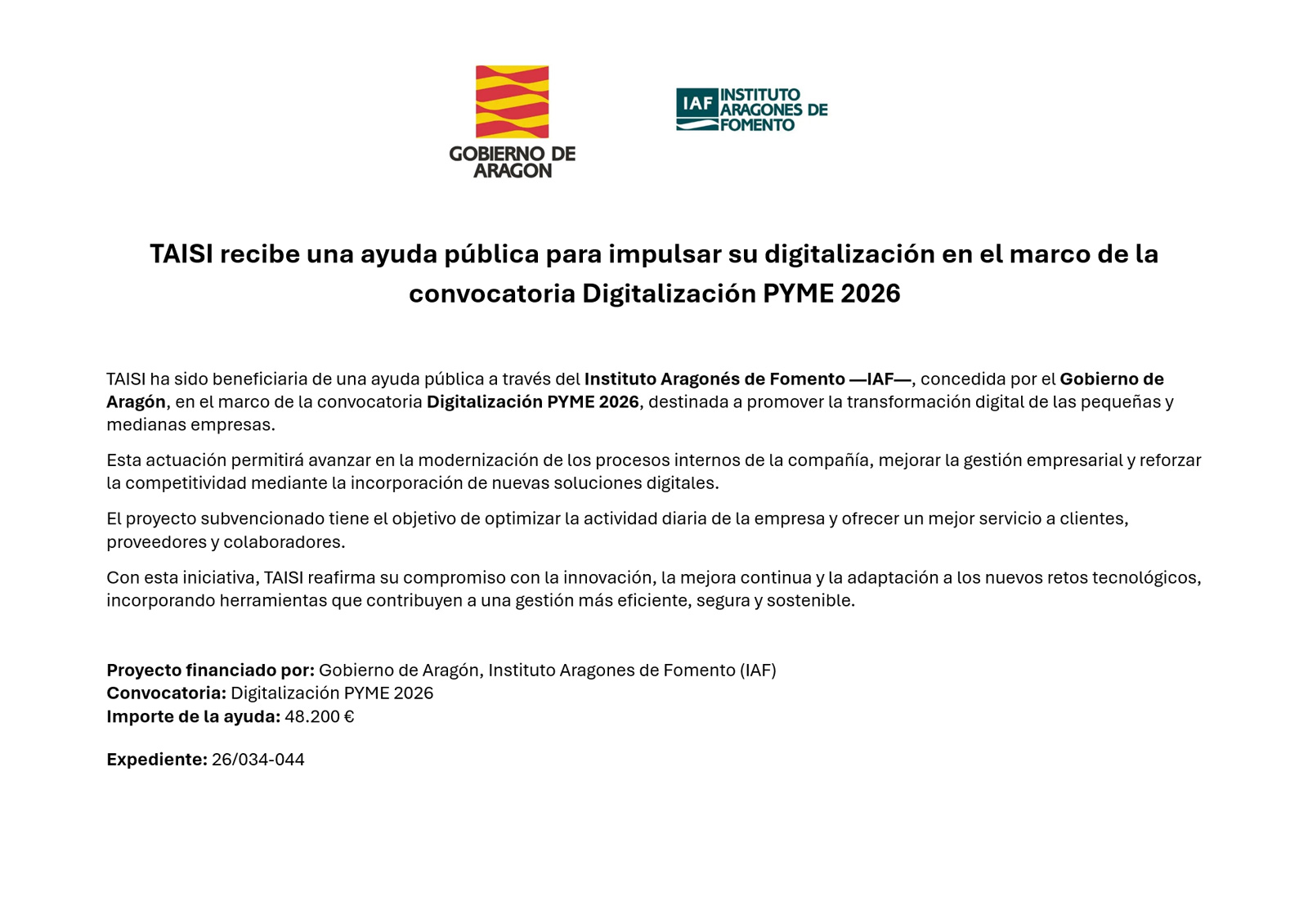 Ayudas a pequeñas y medianas empresas, digitalización